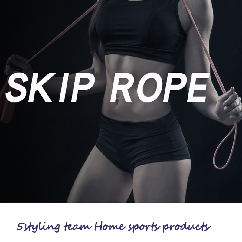 Strippande rep från en fabrik som hoppar över sport- och fitnessbärande rep som hoppar över aluminiumlegeringens handtag ståltrådslinje som hoppar över