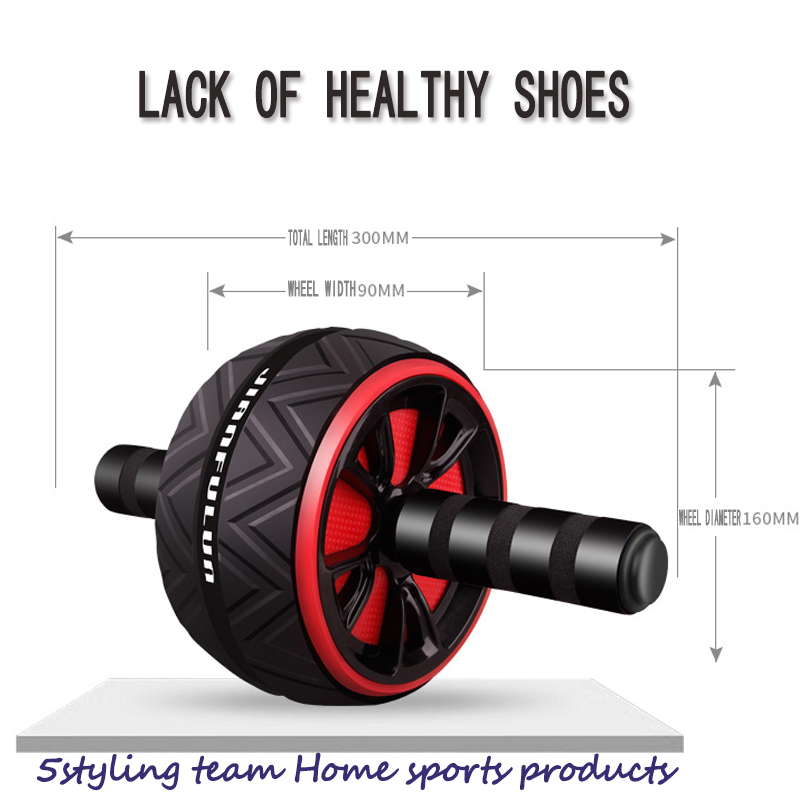 Tillverkare grossister bukhjul fitness hjul magmuskulatur fitness utrustning tunn midja bukmuskel övning ben skönhetsapparat